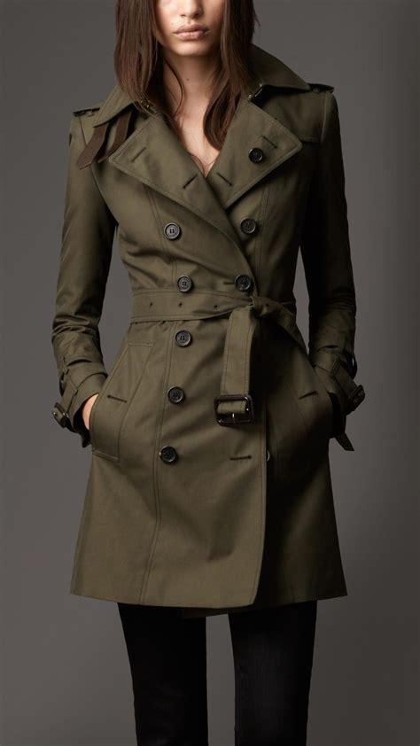 trench burberry kaki femme|Women’s Trench Coats .